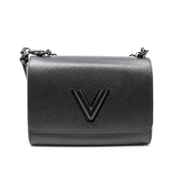 A LIMITED EDITION BLACK MONOGRAM TUFFETAGE TRIANGLE MESSENGER BAG, LOUIS  VUITTON, 2020