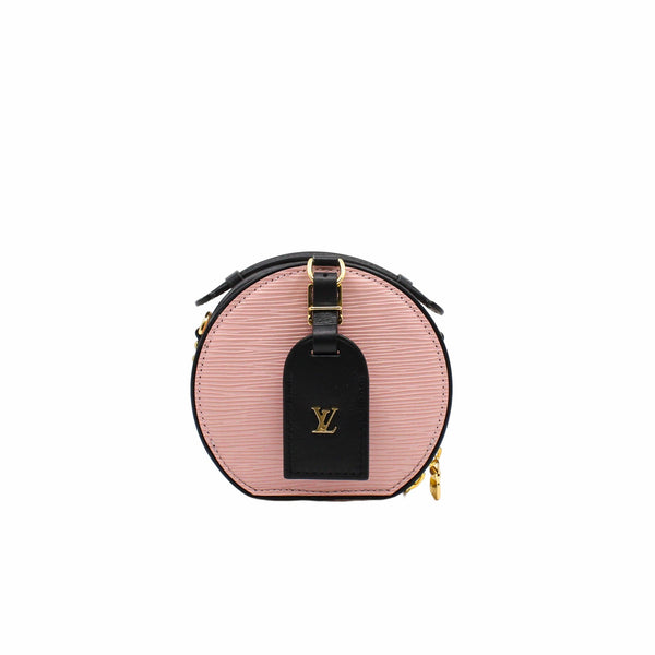 Louis Vuitton Mini Boite Chapeau Bag Epi Leather Blue