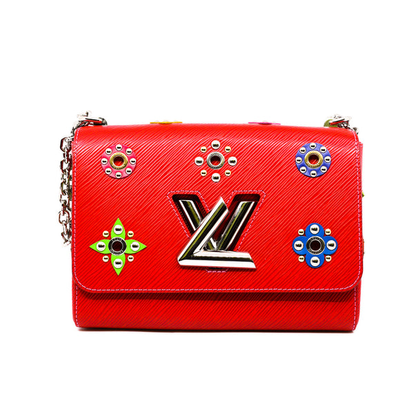 Louis Vuitton Twist Handbag Limited Edition Mechanical Flowers Epi