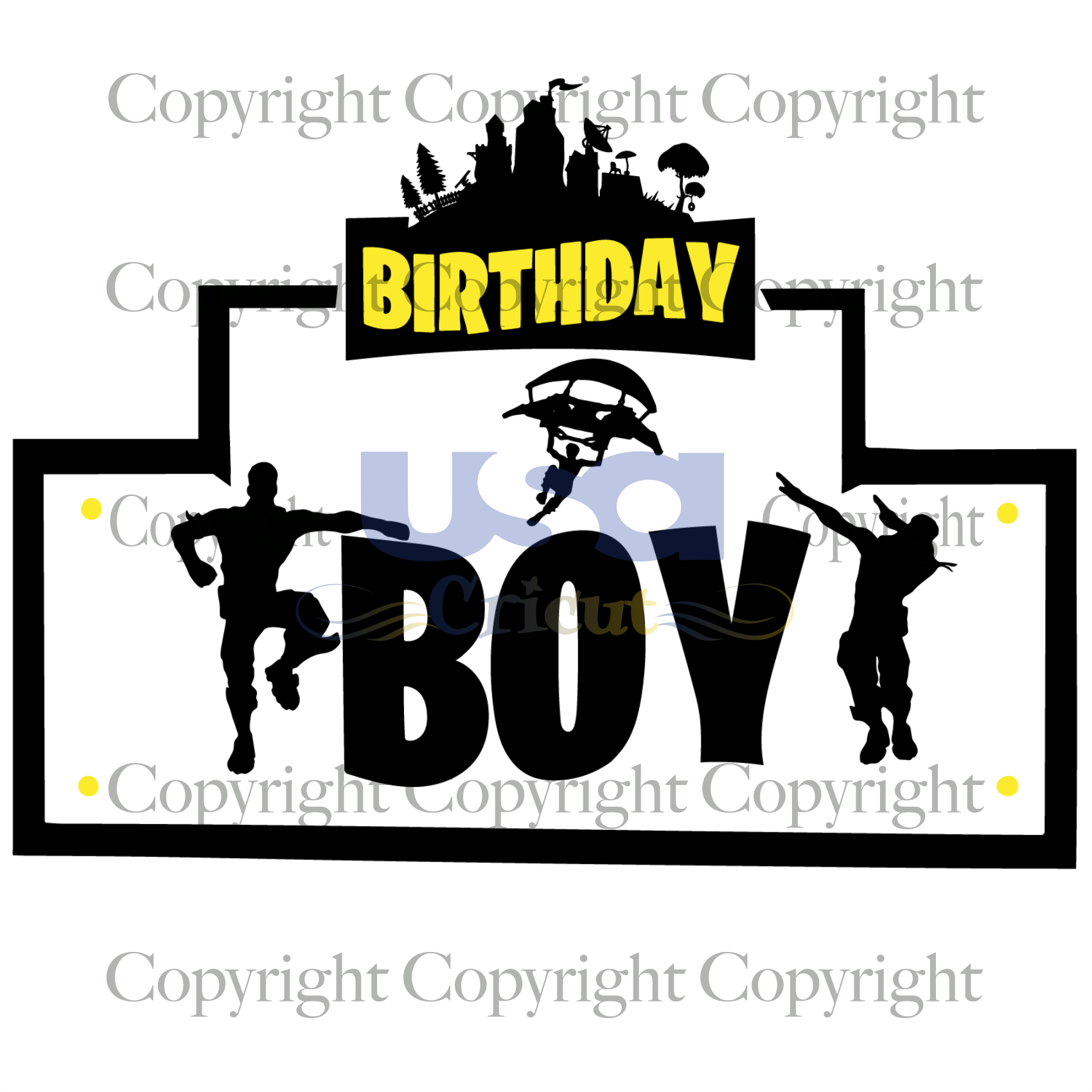 Download Birthday Boy Birthday Svg Fortnite Birthday Quotes Fortnite Svg H Usa Cricut