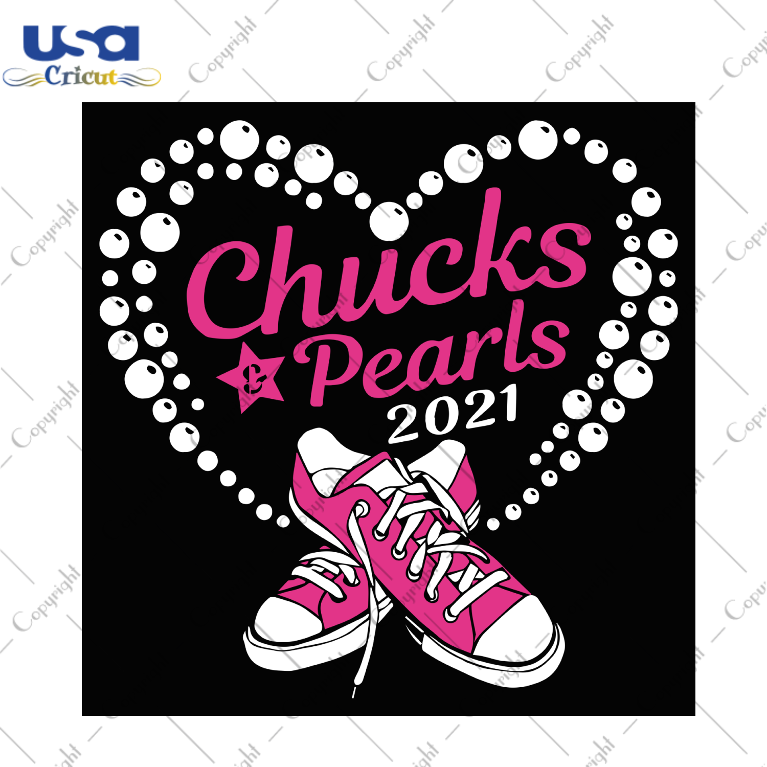 aka chucks and pearls shirt