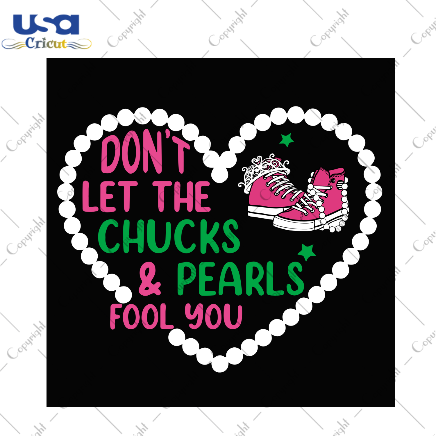 aka chucks and pearls shirt