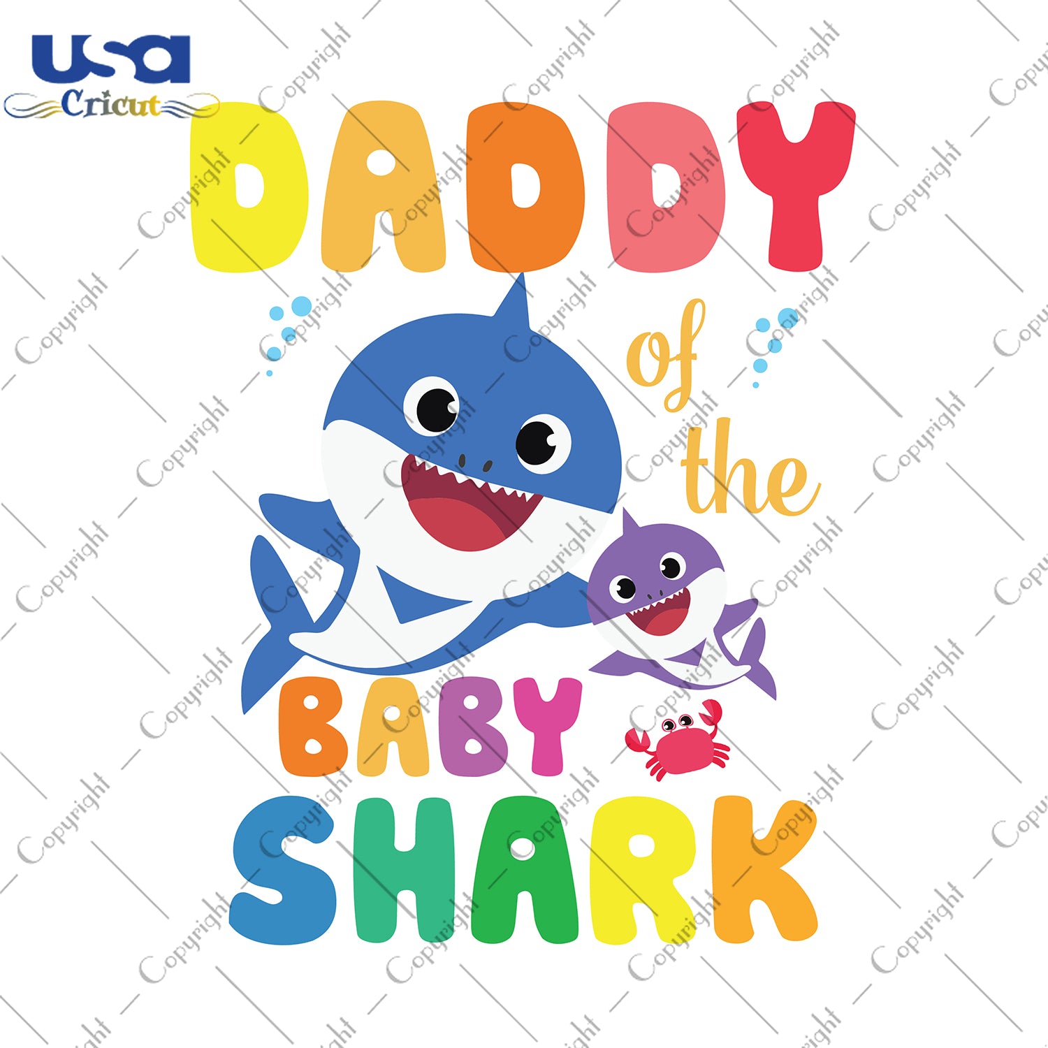 Daddy Of The Baby Shark Svg Father S Day Diy Crafts Svg Files For Cr Usa Cricut