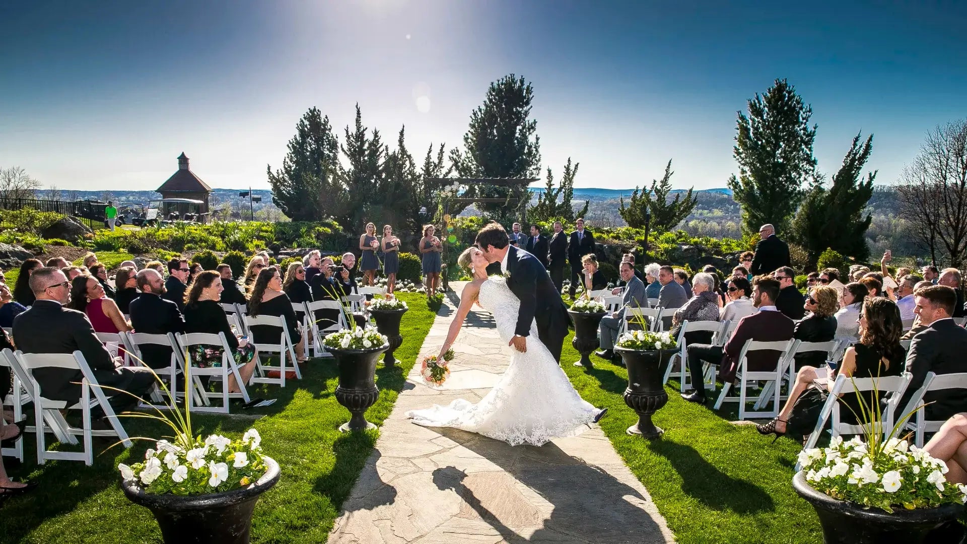 Wedding outside deals
