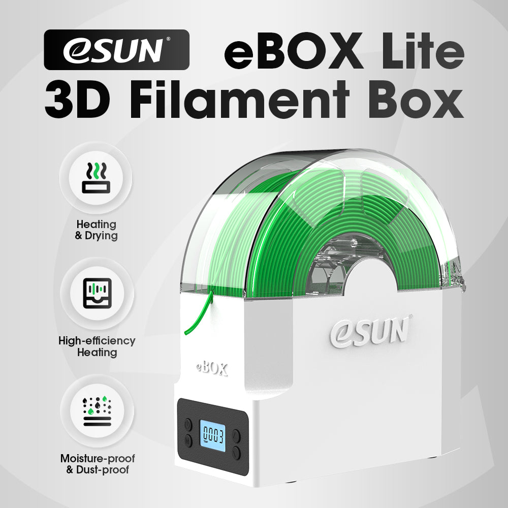 超話題新作 eSUN 3Dフィラメントストレージ用のeSUN eBOX Liteドライバックス フィラメントドライヤーボックスの脱水機 ボックスフィラメ 