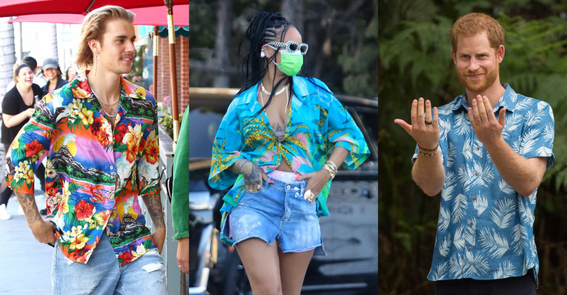 hawaiian shirts celebrities