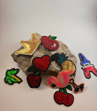 Sequin patches