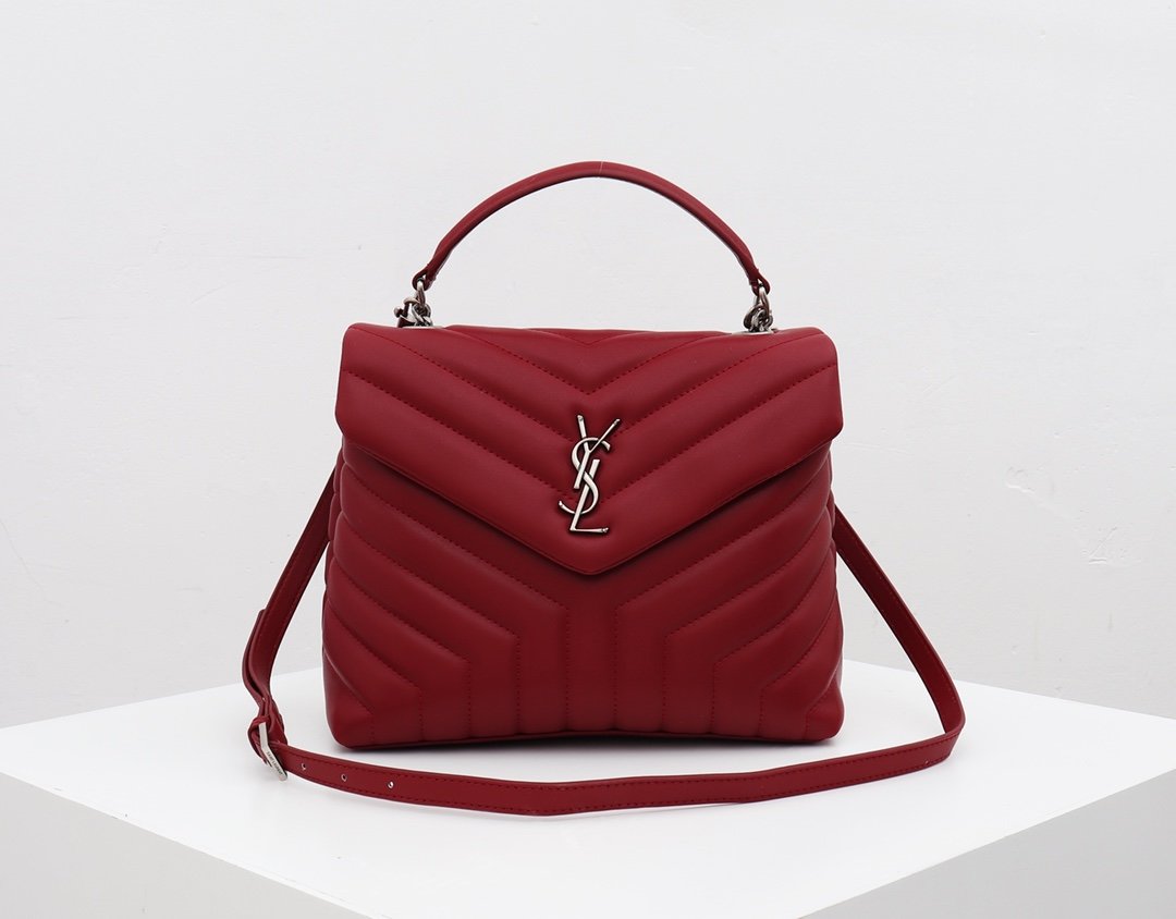 ysl women leather shoulder bags satchel tote bag handbag shopping leather tote crossbody 25