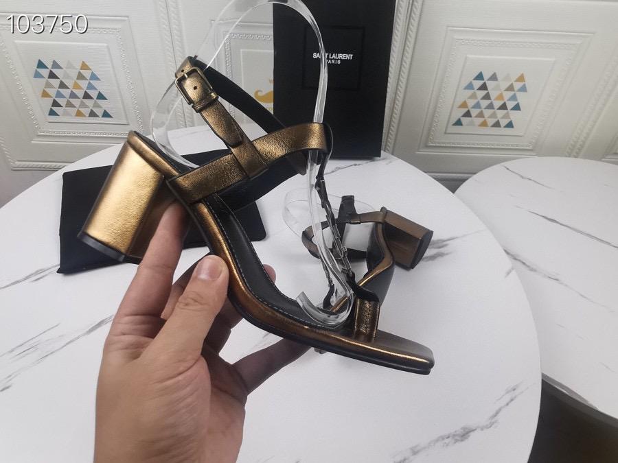 Saint Laurent YSL Opyum Sandals High Heels Shoes 08125