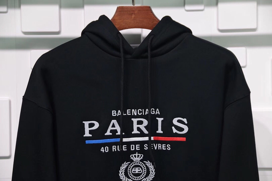 balenciaga rue de sevres hoodie