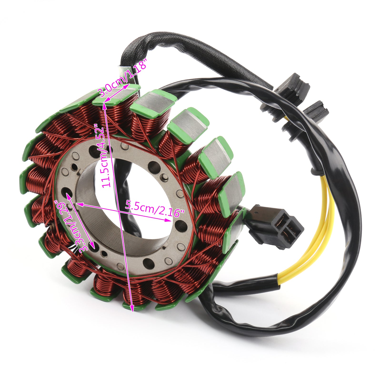 Generator Stator Coil For Honda NTV650 Revere RC33 1988-1998 NT650 Hawk GT 88-91 via fedex