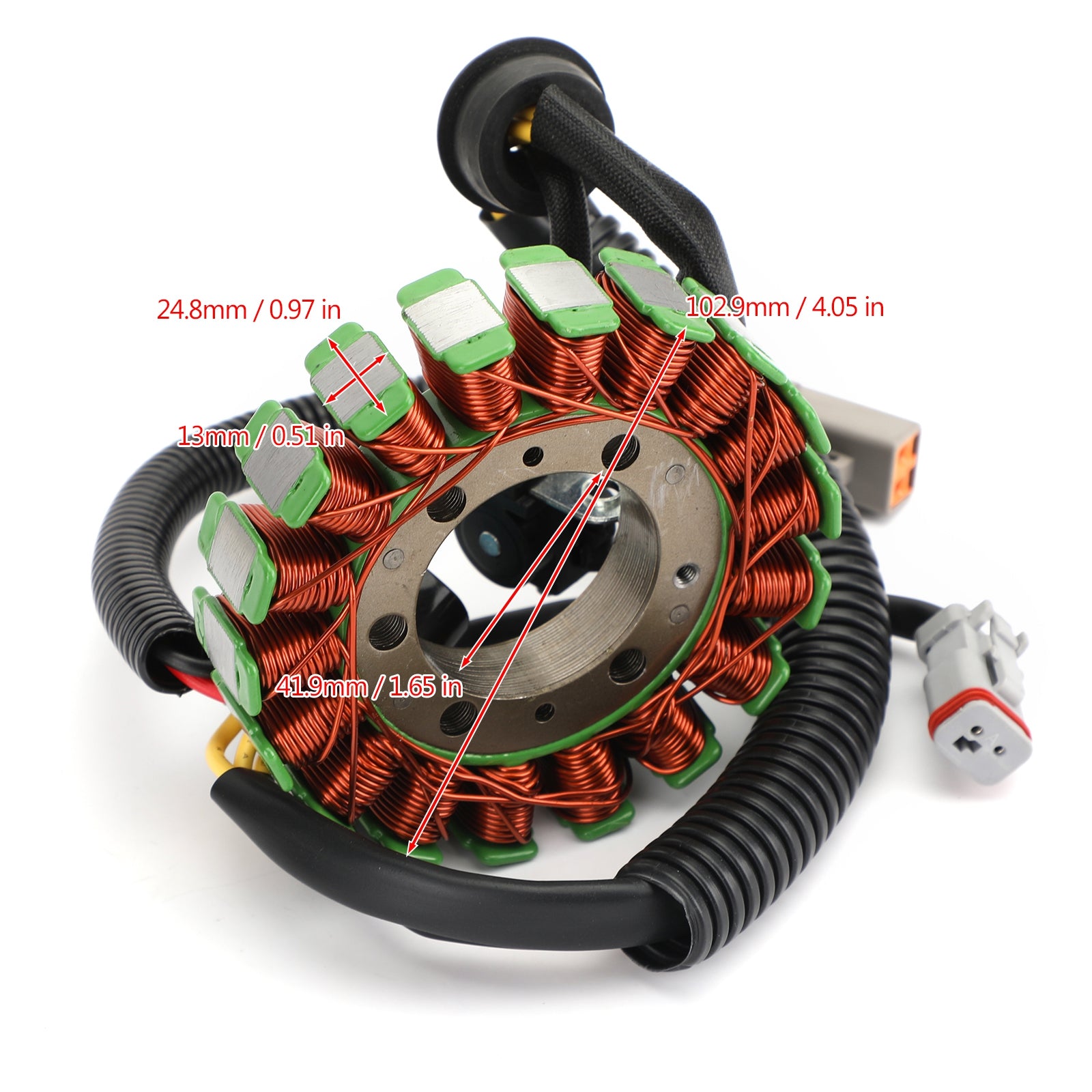 Stator Generator for Ski-Doo MX Z 600RS 09-17 Lynx Rave RS 600 10-14 # 420893060 via fedex