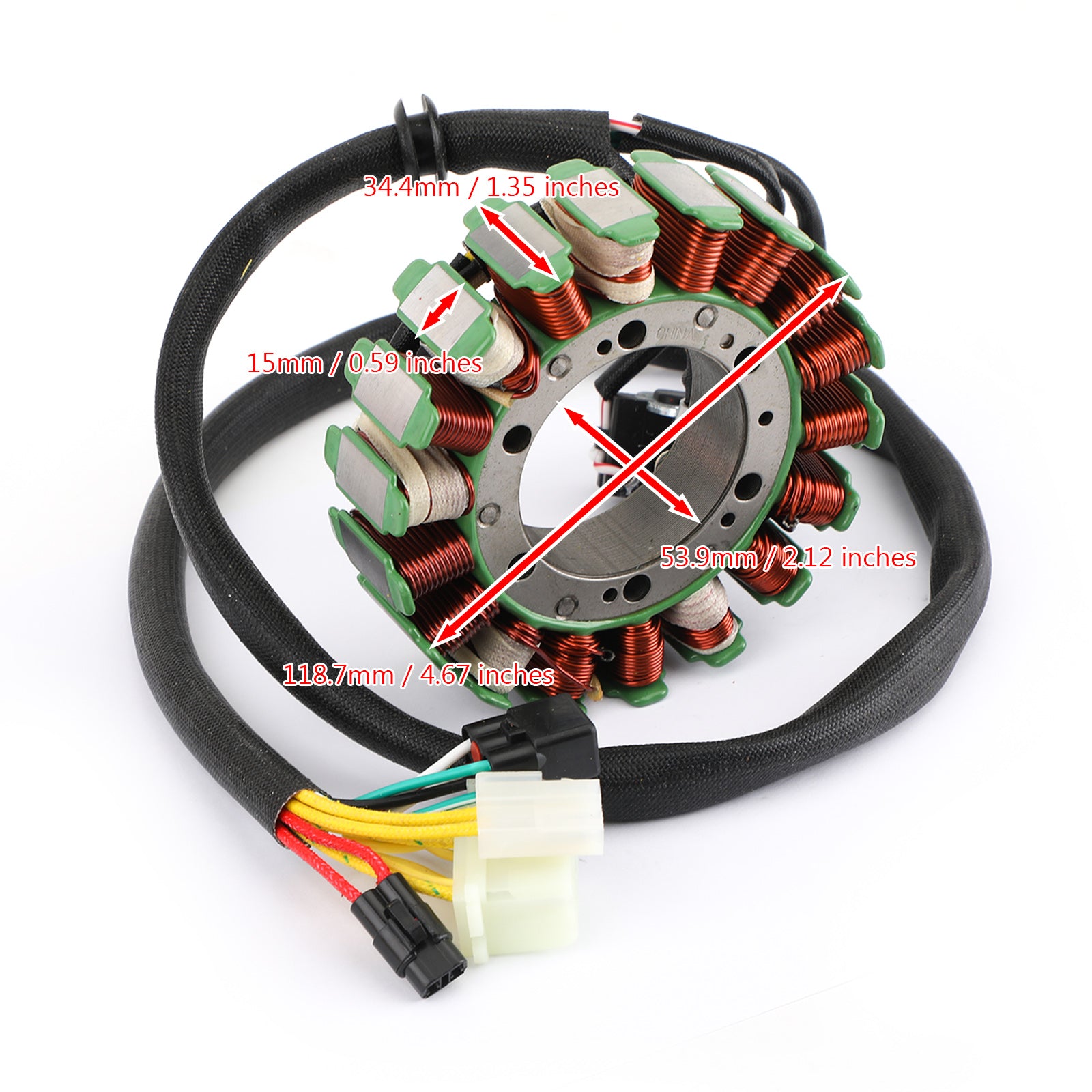 ALTERNATORE GENERATORE STATORE per Polaris 600 800 IQ PRO 4012939 4012548 4012113 Generico