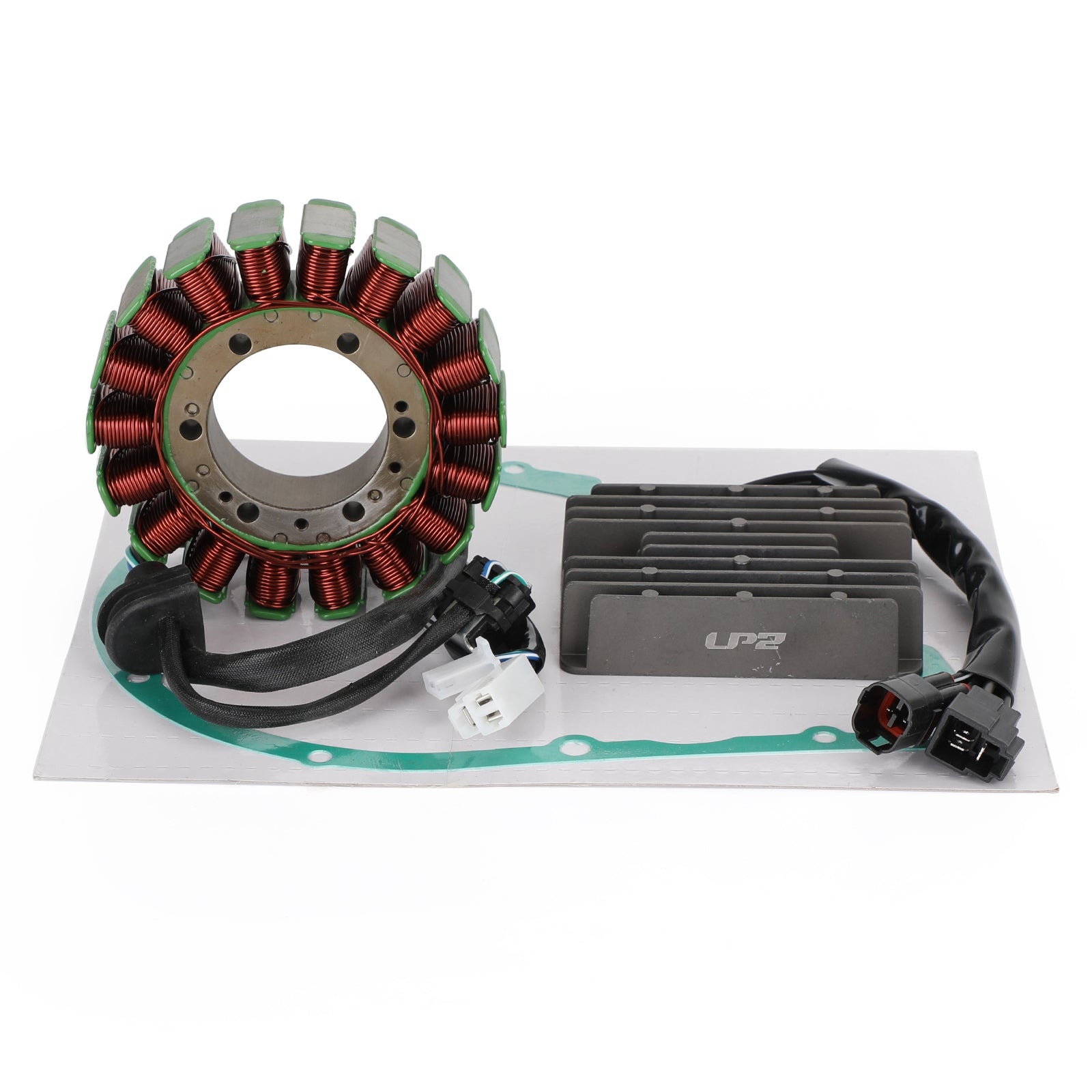 Magneto Coil Stator + Voltage Regulator + Gasket Assy For Suzuki VZ VL 800 Boulevard C50 M50 C800 M800 2005-2019 Generic