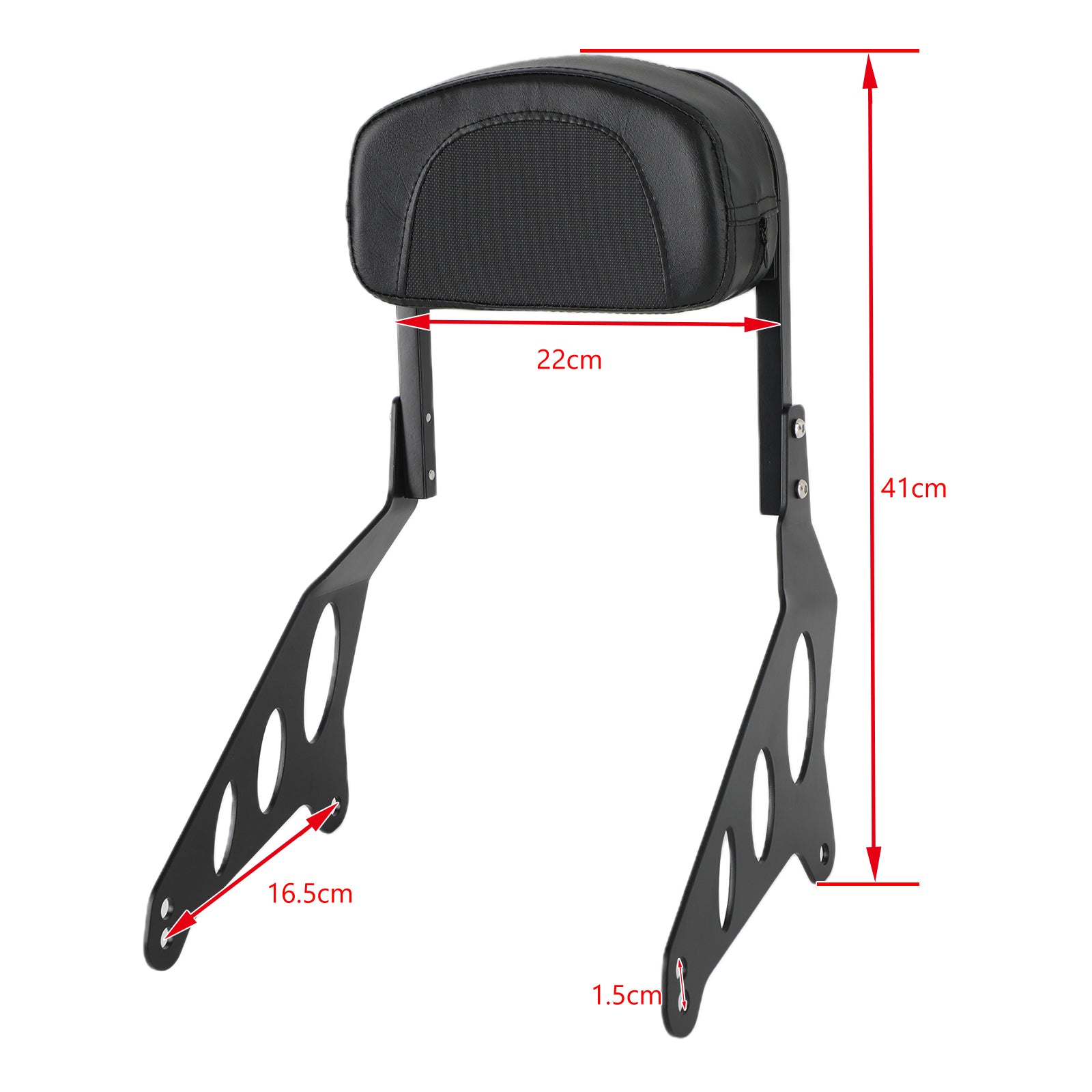 Motorcycle Passenger Backrest fit for Honda CM1100 CMX1100 Rebel 1100 2021+ Generic