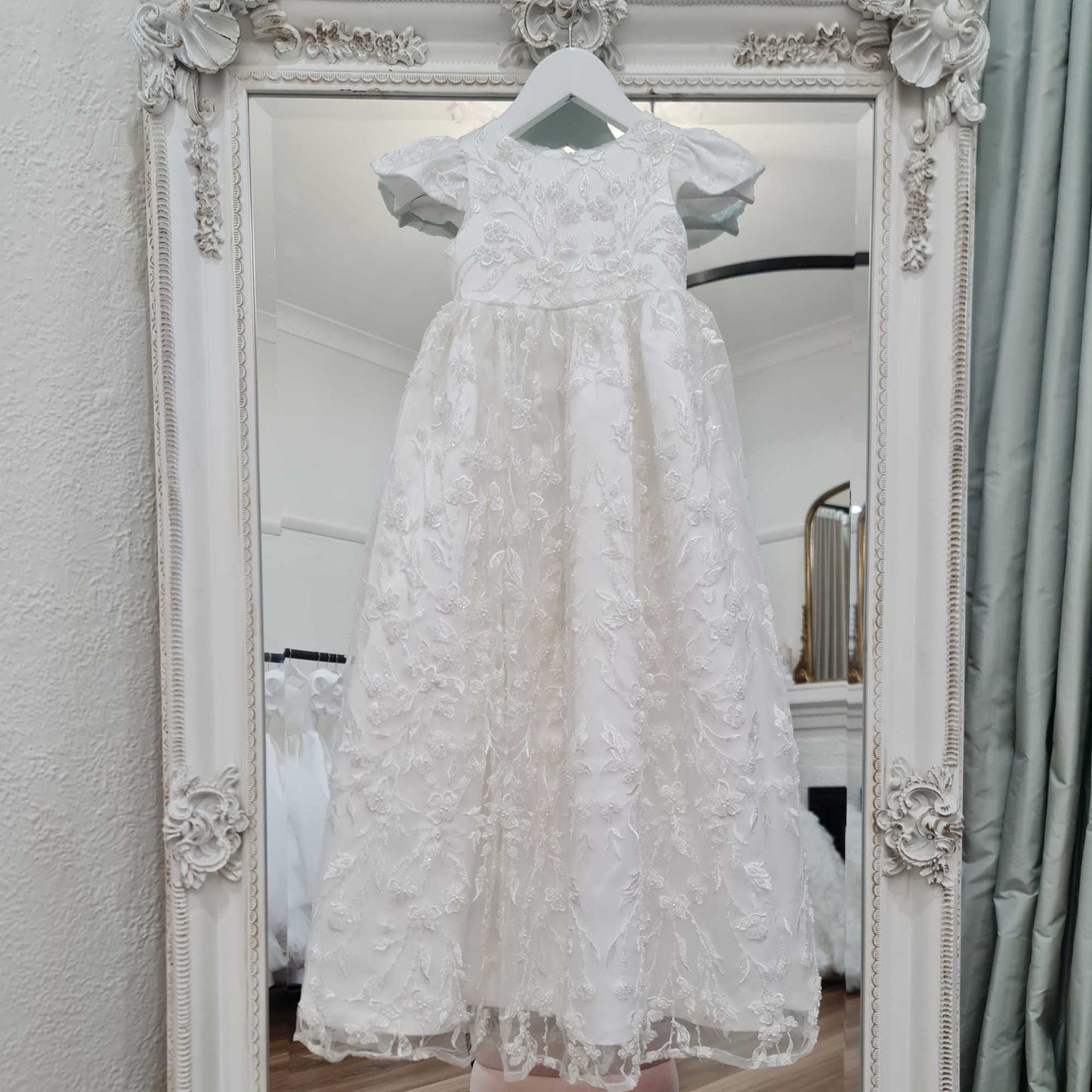 Premium Photo | Shot of a beautiful christening gown