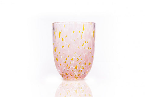 Confetti Tumbler Rose and Yellow - Box of 6