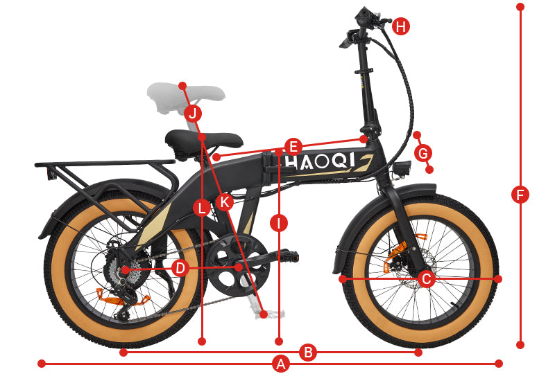 HAOQI Squirrel Folding Electric Bike [electric bike] [HAOQI ebike]