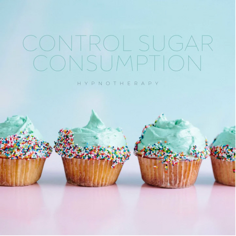 Control Sugar Consumption Image with cupcakes in a row