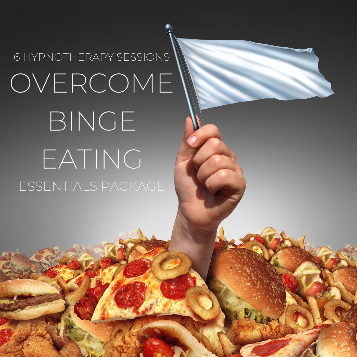 Image of Overcome Binge Eating Essentials Package Hypnotherapy  6 HYPNOTHERAPY SESSIONS OVERCOME 