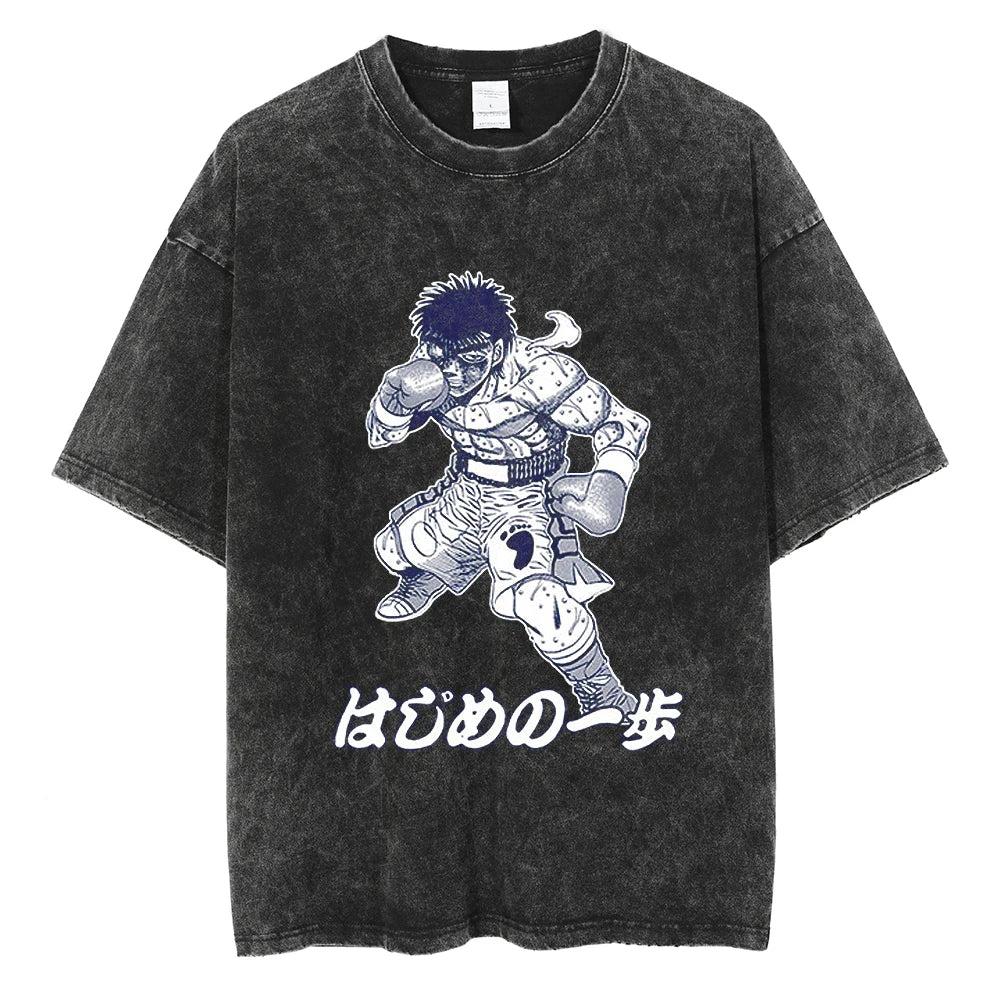 King of the Ring Tee Hajime No Ippo Merch Ippo Shirts Ippo -  Denmark