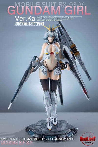 お待たせ! 新品未開封 High Light Studio ガンダム ガール RX93-ν