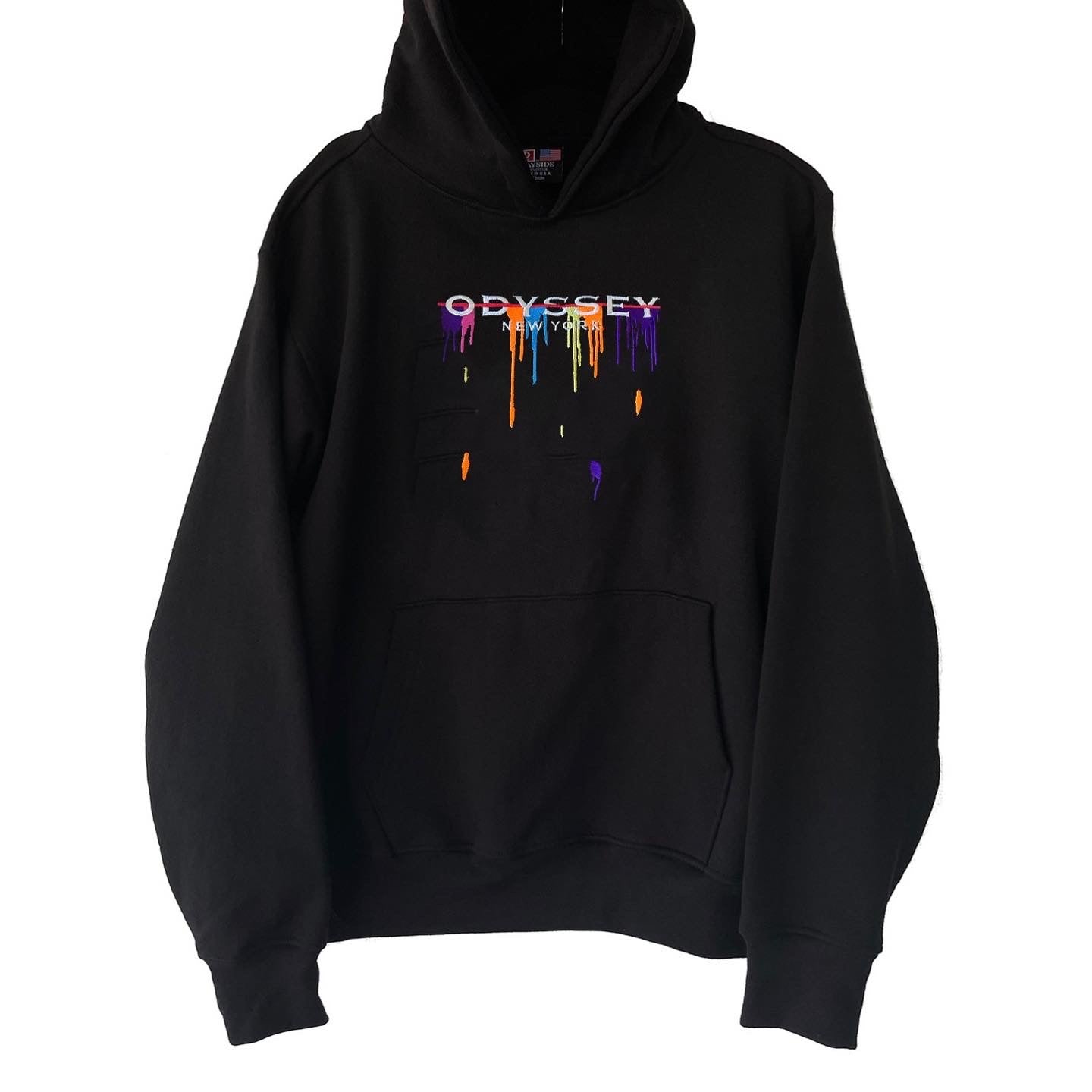 Odyssey Embroidered Paint Drip Hoodie – Odyssey New York