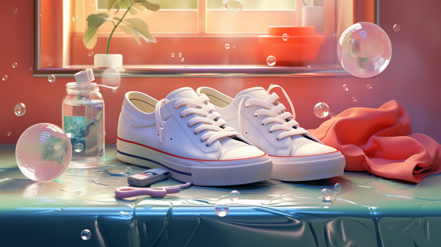 white-shoes-washed-and-very-clean-with-bubbles