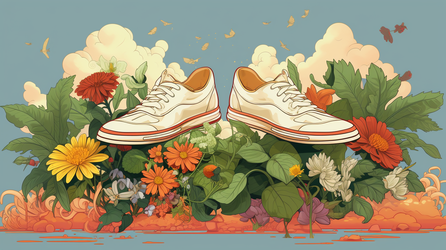 flowers-white-shoes