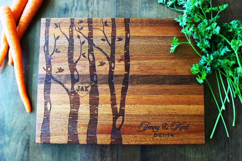 Personalized Cutting Board Mothers Day or Christmas Gift for Mom - Sugar  Tree Gallery