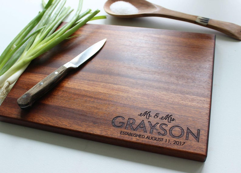 Personalized Cutting Board Mothers Day or Christmas Gift for Mom - Sugar  Tree Gallery