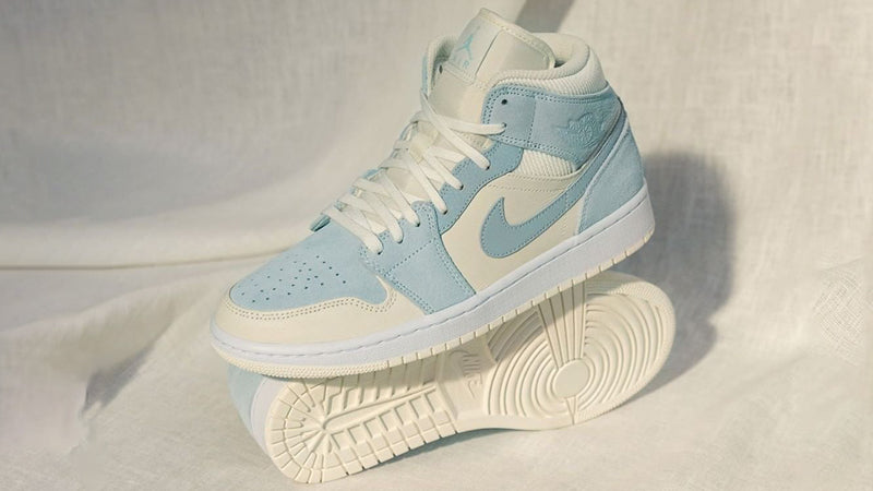 air jordan mid 1 light blue