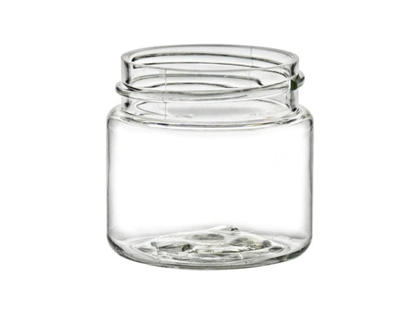 4 oz Clear Pet Plastic Single Wall Jar