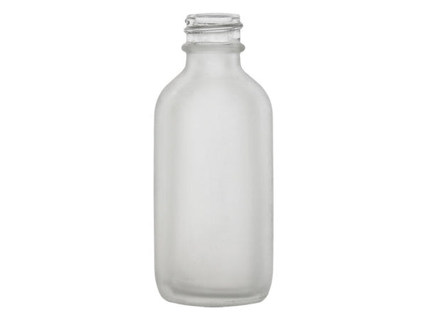 Clear Glass Wide Mouth Bottle with Black Phenolic Cap (12 Pack) 
