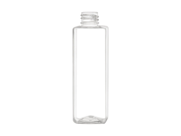 2 oz Clear PET Plastic Bullet Round Bottle - 20-410 Neck Finish