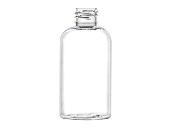 4oz (120ml) Clear PET Jefferson Bullet Style Round Plastic Bottle - 20-410  Neck
