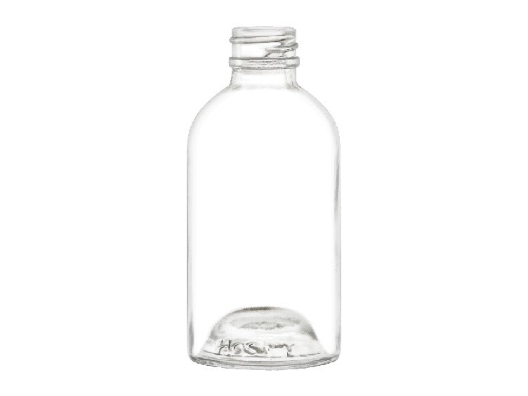 Download 85 Ml 3 Oz Boston Round Clear Glass Bottle 22 400 Citadel Packaging Company