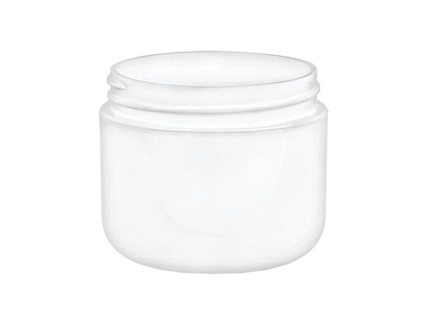 1 oz Clear Glass Straight Sided Jars 43-400 Neck Finish