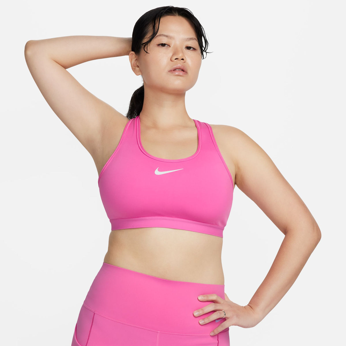 Nike Alate Trace Bra Pink [DO6608-618] 