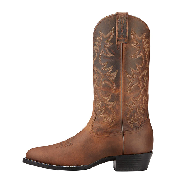 ARIAT MEN'S BOOKER ULTRA ROUND TOE WESTERN BOOT- 10040374 – The