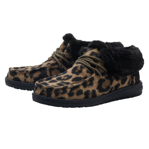 Hey Dude Women's Polly Leo Nut Sneakers