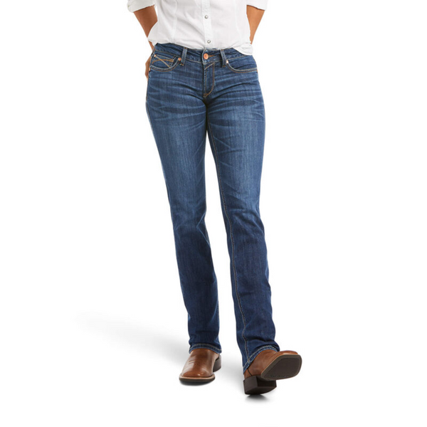 ARIAT WOMEN'S R.E.A.L. HIGH RISE LUCY STRAIGHT JEAN - 10037949 – The  Country Connection