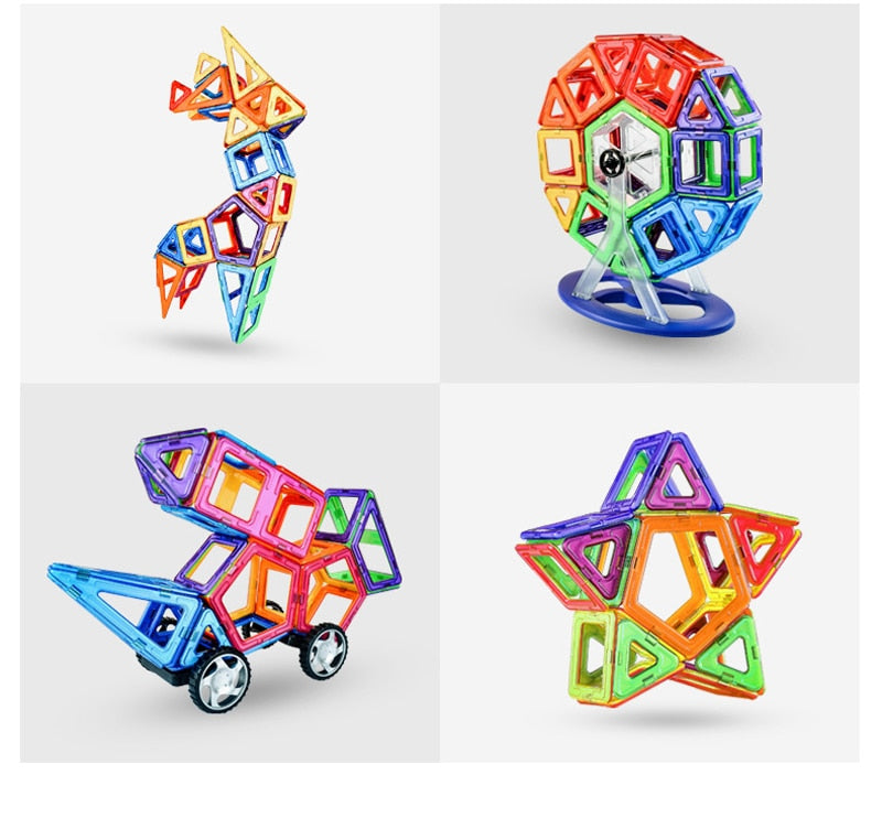 magnetic building blocks design