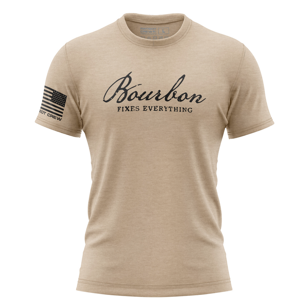bourbon-fixes-everything-t-shirt