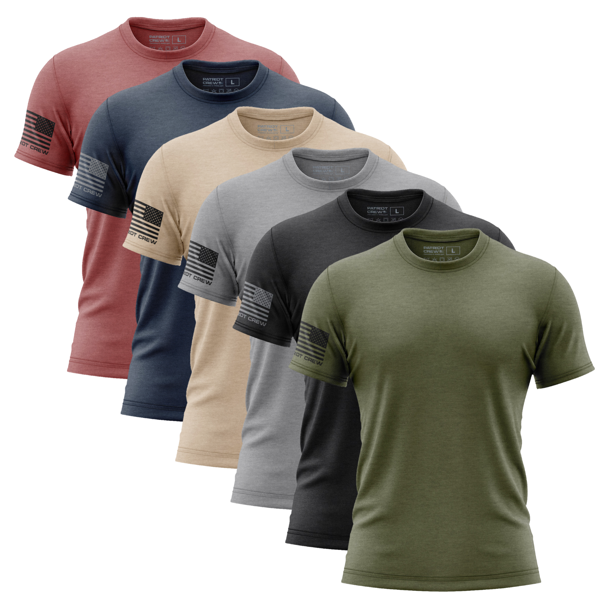 Image of Essentials T-Shirt (6 Pack)