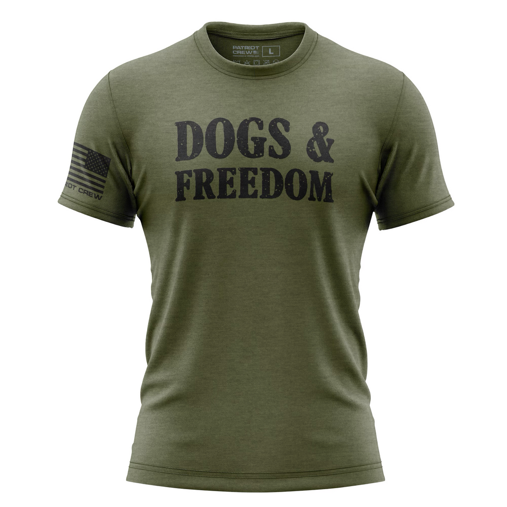 dogs-freedom-t-shirt