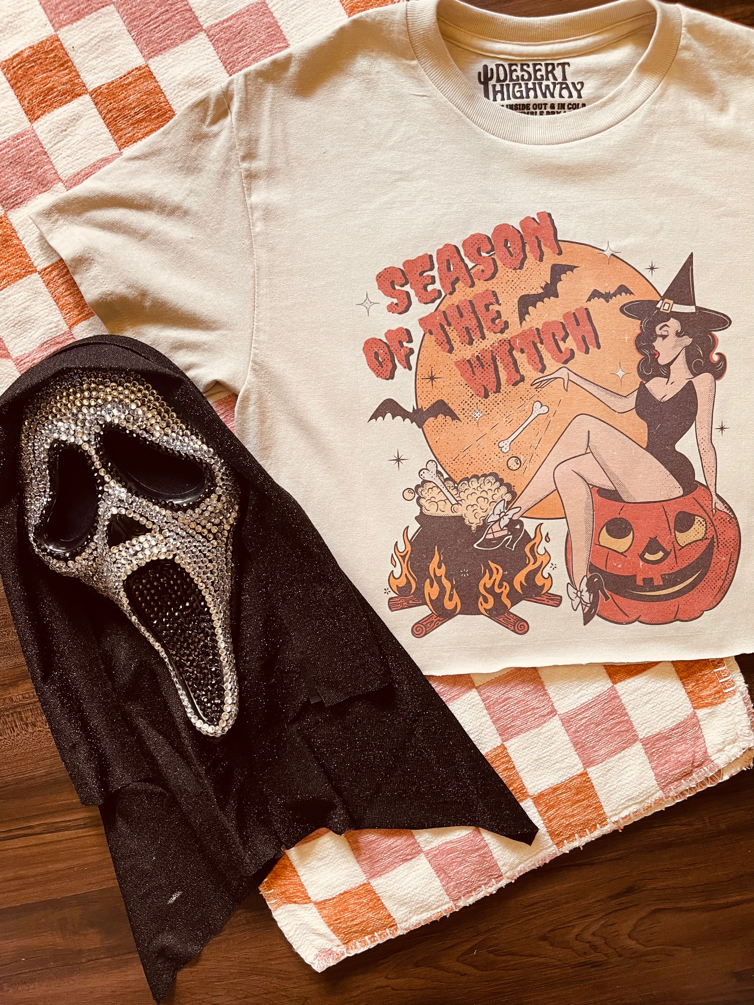 Season Of The Witch Cropped Tee