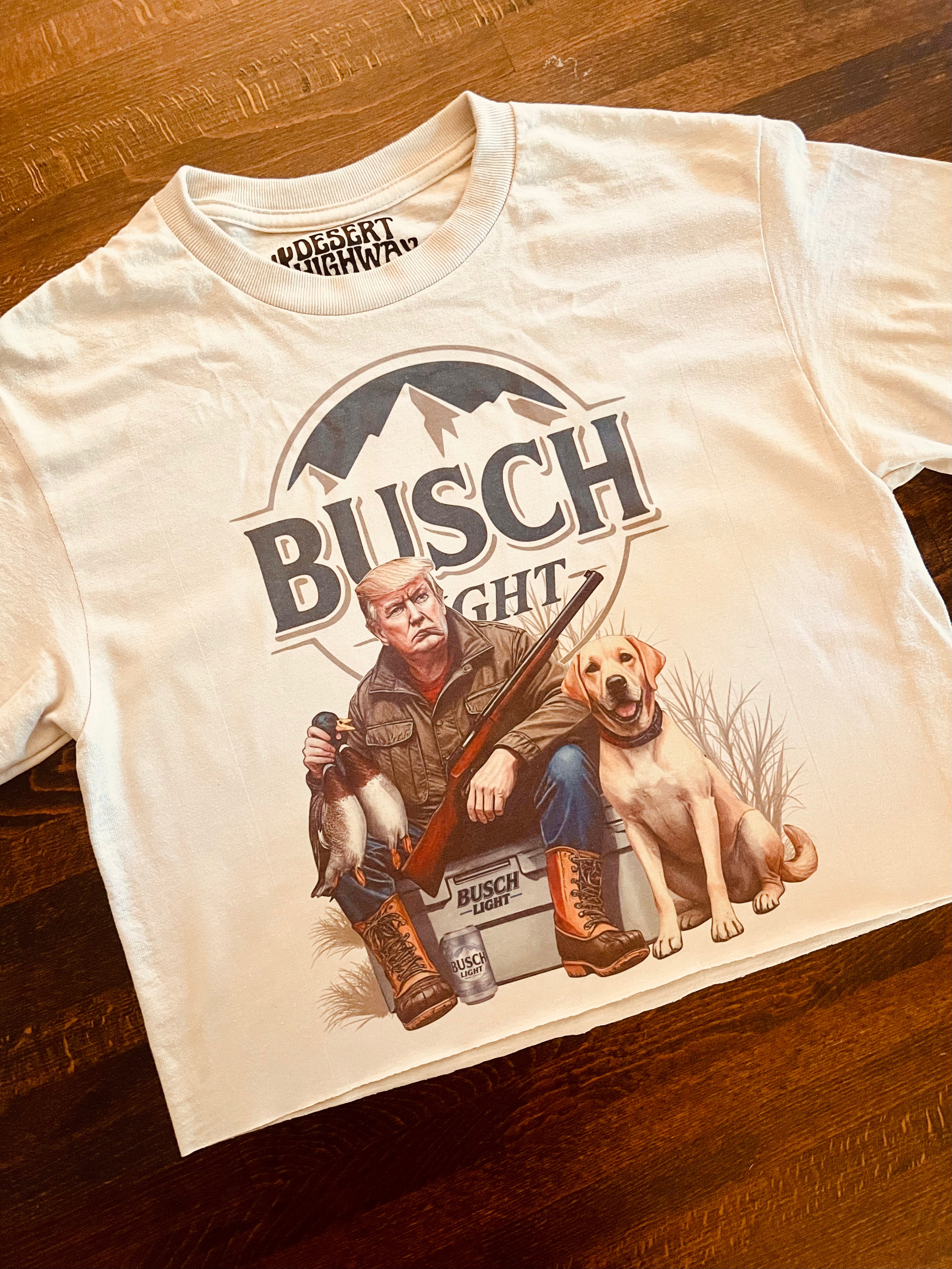 Busch Hunting Cropped Tee
