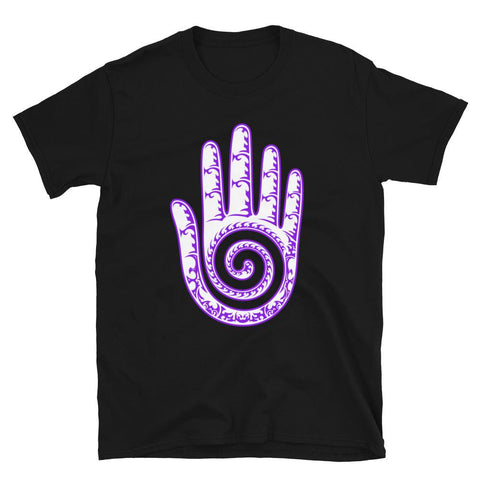 Purple Shaman's Healing Hand T-shirt