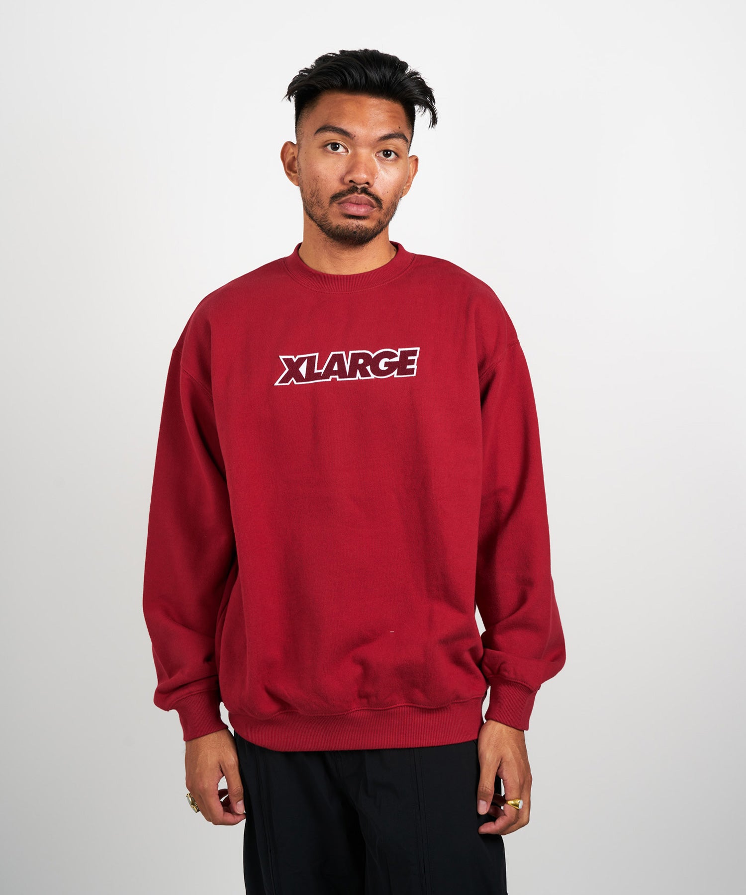 XLARGE LOGO CREW NECK SWEAT - スウェット